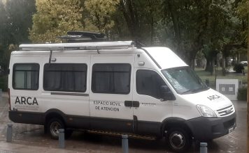 ARCA en Saladillo: la unidad móvil ya atiende frente al Palacio Municipal