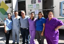 Prevención en el centro: el CAPS Móvil reforzó el esquema de vacunación en Saladillo