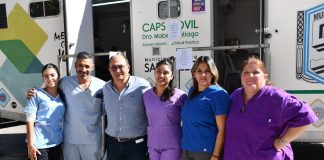 Prevención en el centro: el CAPS Móvil reforzó el esquema de vacunación en Saladillo