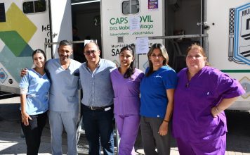 Prevención en el centro: el CAPS Móvil reforzó el esquema de vacunación en Saladillo