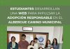 Estudiantes desarrollan una web para promover la adopción responsable en Saladillo