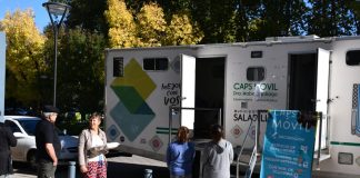 CAPS Móvil brindó atención preventiva en el centro de Saladillo