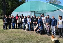 Recorrida por el vivero municipal Eduardo Holmberg en Cazón