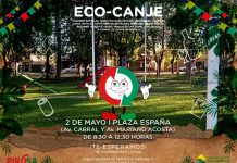 Ecocanje en Plaza España