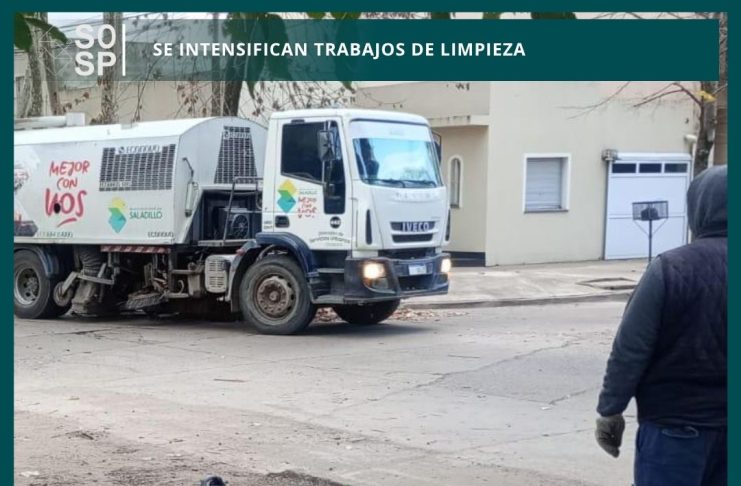 Se intensifican los trabajos de limpieza en la ciudad