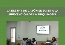 La EES N°1 de cazón se sumó a la prevención de la triquinosis
