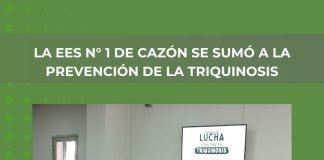 La EES N°1 de cazón se sumó a la prevención de la triquinosis