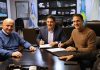 Marinucci recibió a Álvarez y Russo para fortalecer las políticas viales en Lanús