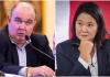Keiko Fujimori se refiere a insultos de Rafael López Aliaga: “Quien pierde es quien hace los agravios”