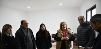 Trabajos de mejoras y refuncionalización en la sala velatoria de Del Carril