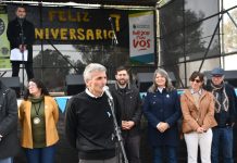Acto del 7° aniversario de la fundación de Saladillo Norte