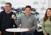 Junto a Martínez, Marinucci reforzó la seguridad vial en Rivadavia con entrega de cascos y acciones de prevención .-