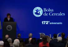 Javier Milei anunció una baja en las retenciones para el trigo, la cebada y la soja