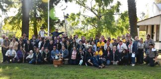 Acampe scout en Cazón