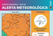 Alerta meteorologica
