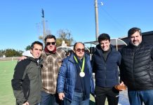 Clinica de hockey en Saladillo Hockey Club