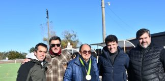 Clinica de hockey en Saladillo Hockey Club