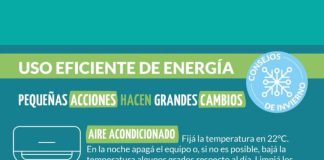 NO DEJES DE USAR | Ante la llegada del frío y el cambio en algunos componentes de la tarifa se sugiere hacer un consumo cuidado y racional.