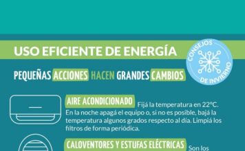 NO DEJES DE USAR | Ante la llegada del frío y el cambio en algunos componentes de la tarifa se sugiere hacer un consumo cuidado y racional.