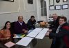 Entrega de planos al centro de jubilados de San Roque