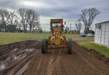 Trabajos en la delegación Saladillo Norte