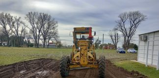 Trabajos en la delegación Saladillo Norte