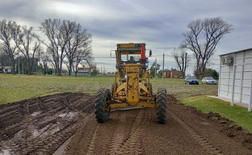 Trabajos en la delegación Saladillo Norte
