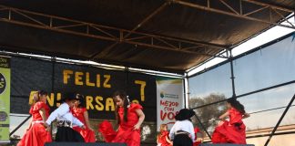 Musica en el aniversario de Saladillo Norte