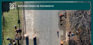 Reparación del pavimento
