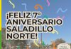 Saladillo Norte celebra su 7° aniversario