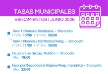 Próximos vencimientos, informa la secretaría de Ingresos Públicos