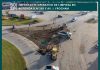 Importante operativo de limpieza en la rotonda de Ruta Nacional 205 y avenida I. Frocham