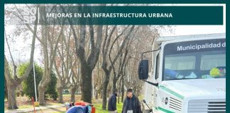 Avanzan trabajos de mejora en distintos sectores de la infraestructura urbana de Saladillo