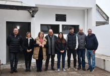 Trabajos de mejoras y refuncionalización en la sala velatoria de Del Carril