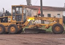 Trabajos de mantenimiento en la Avenida Saavedra