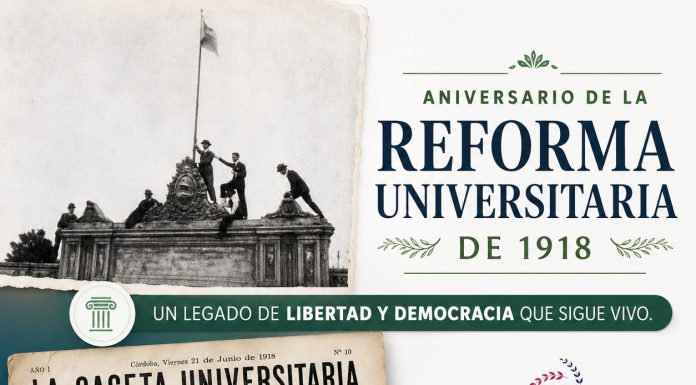 Aniversario de la Reforma Universitaria de 1918: Un Legado de Libertad y Democracia que sigue Vivo.