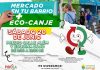 Mercado en Tu Barrio y Eco-Canje llegan este sábado al predio de Alem y Sojo