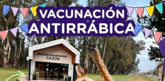 Jornada gratuita de vacunación antirrábica en Cazón