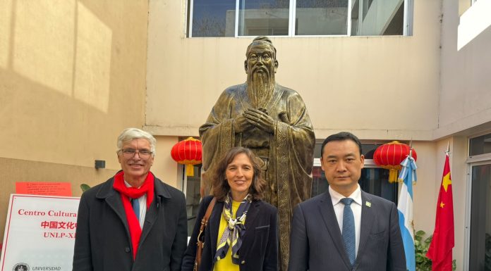 Se inauguró el Centro Cultural de China UNLP – XISU en la Facultad de Ingeniería