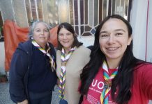 Reconocimiento al Grupo Scout “Papa Francisco” por su aporte en la Promesa de Lealtad a la Bandera