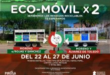 El Eco-Móvil recorrerá dos puntos de la ciudad para recibir materiales reciclables