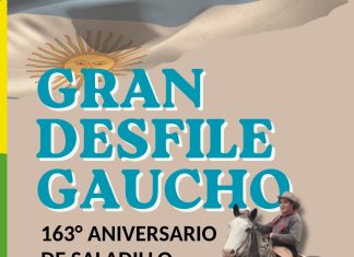 Convocan a participar del Gran Desfile Gaucho por el 163° aniversario de Saladillo