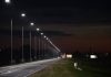 Iluminarias led sobre ruta 205