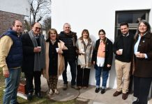 Inauguraron las mejoras y la refuncionalización de la Sala Velatoria de Cespaz en Del Carril