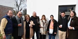 Inauguraron las mejoras y la refuncionalización de la Sala Velatoria de Cespaz en Del Carril