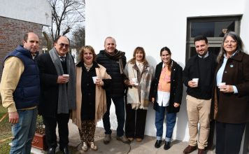 Inauguraron las mejoras y la refuncionalización de la Sala Velatoria de Cespaz en Del Carril