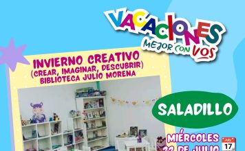 «Invierno Creativo»: una propuesta para disfrutar las vacaciones en la Biblioteca Julio Morena