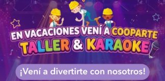 Cooparte invita a disfrutar de talleres y karaoke durante las vacaciones de invierno