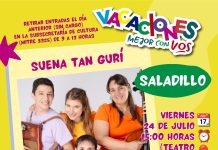 «Sueña tan Gurí» llega a Saladillo con un espectáculo para toda la familia