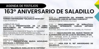 Invitan a la comunidad a participar de los festejos por el 163° aniversario de Saladillo